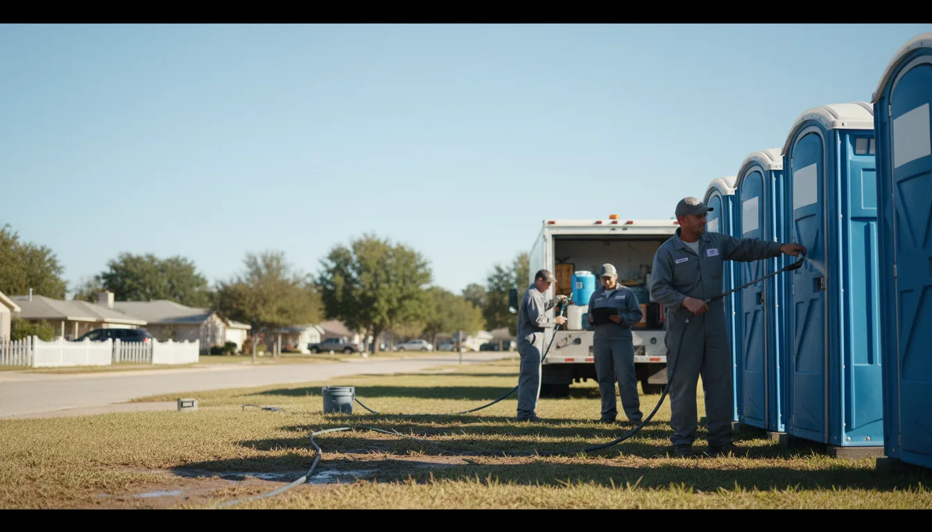 Long-Term Portable Toilet Rental in Mt Zion, IL near me